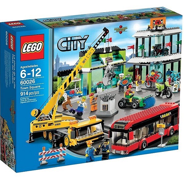Mô hình LEGO - Quảng trường thành phố 60026 (914 mảnh ghép)