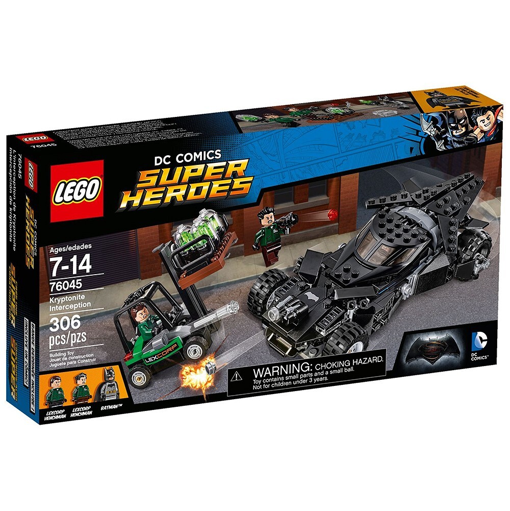 Mô Hình LEGO Super Heroes - Ngăn Chặn Kryptonite 76045