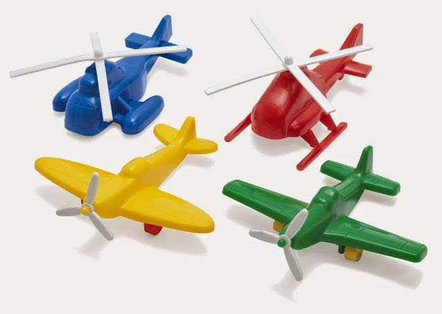 Mô hình máy bay nhựa Dantoy