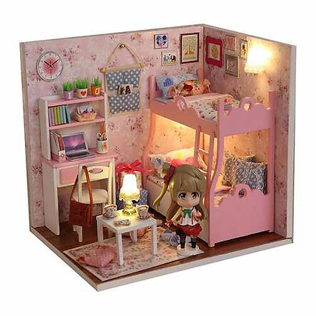Mô hình nhà gỗ búp bê Dollhouse DIY  Biệt Thự Trung Hoa Cổ Điển M029   Lazadavn