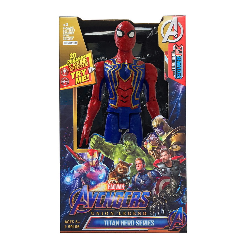 Mô hình nhân vật Spider Man Luka 99106-03 (Có pin)