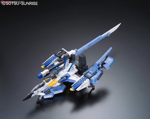 Mô hình RG Gundam FX550 Sky Grasper Launcher/Sword Pack Bandai