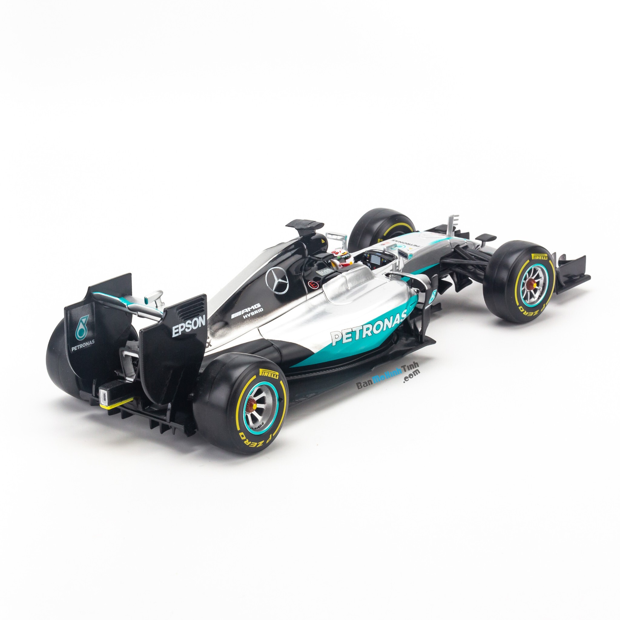 Mô hình xe Mercedes F1 2016 W007 Hybrid 1:18 Bburago