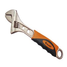 Mỏ lết cao cấpcán bọc nhựa chống trượt asaki ak-0402