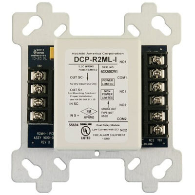 Module điều khiển 2 ngõ ra Rơ-le Hochiki DCP-R2ML