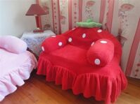 Ghế sofa bành hình quả dâu Mother Garden 345A/344A