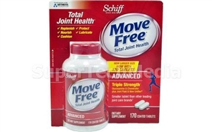 Viên chống lão hóa và điều trị xương khớp Move Free advanced Schiff - 170 viên