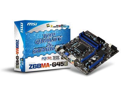 Bo mạch chủ - Mainboard MSI Z68MA-G45 (B3)