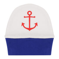 Mũ chụp bé trai hình mỏ neo Bieber