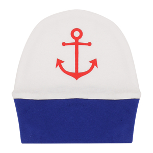 Mũ chụp bé trai hình mỏ neo Bieber