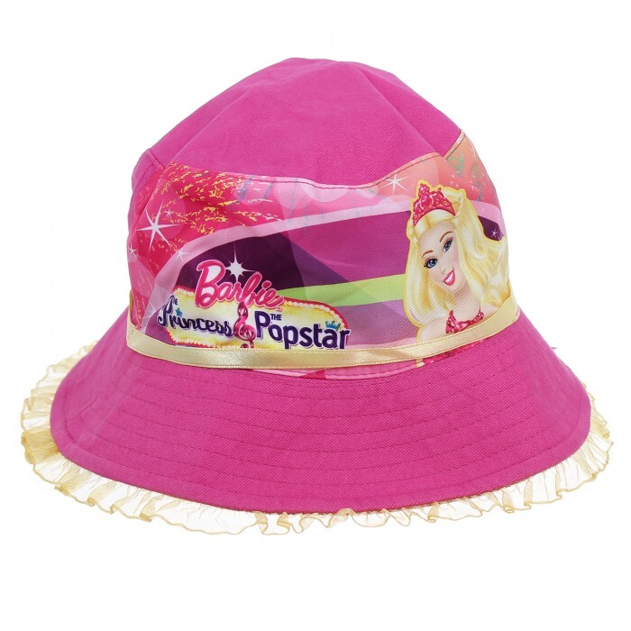 Mũ vành bé gái in hình công chúa Babie BH1001