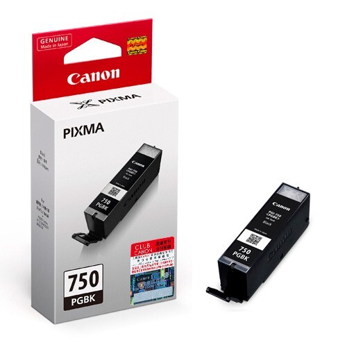 Mực in phun Canon PGI750BK (PGI-750BK ) - Dùng cho máy in Canon IP 7270, MG 6370, MG7170, MG7570, IX6870, IP8770