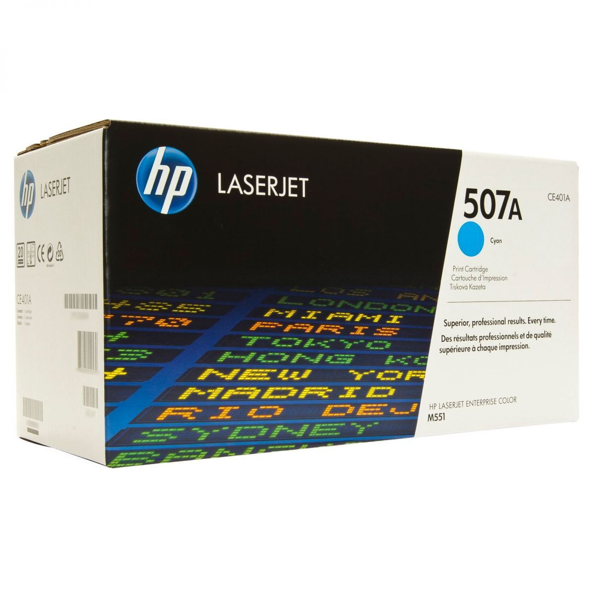 Mực in laser HP CE401A (HP 507A) - Màu 1A/2A/3A