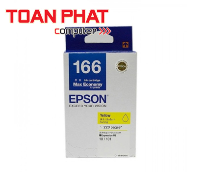 Mực in phun màu Epson Expression ME T166 (C13T166290) - Dùng cho máy Epson ME 101/10