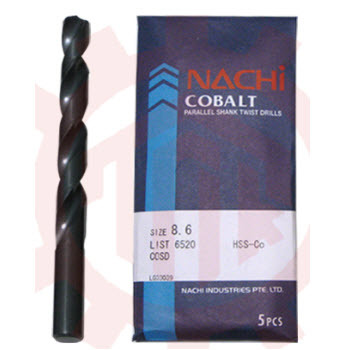 Mũi khoan inox Nachi L6520-108, 10.8mm