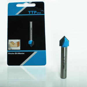 Mũi phay alu TTP USA 223-001007-SD,  (6.35 x 22.2mm)