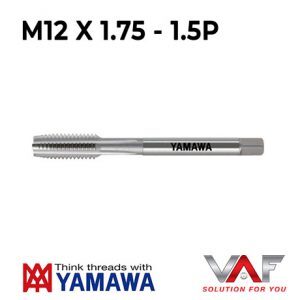 Mũi taro tay HSS-E không phủ tiêu chuẩn M 12 X 1.75 1.5P Yamawa TNMR012P1