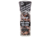 Muối hồng tiêu đen Vipep hũ 90g