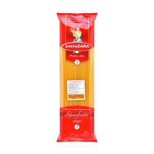 Mỳ Ý Spaghetti 03 Pasta Zara Gói 500g