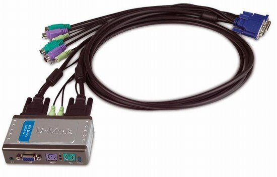 Switch D-Link KVM-121 2 Port 