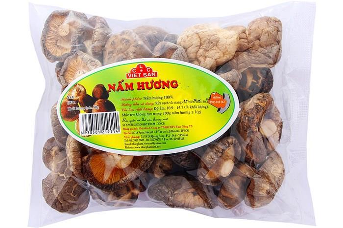 Nấm hương khô Việt San 80g