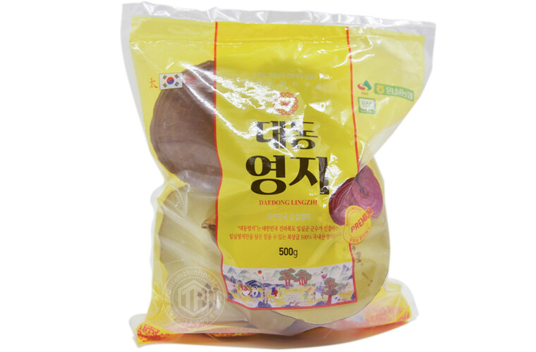 Nấm Linh Chi Hàn Quốc Daedong Premium túi 500g