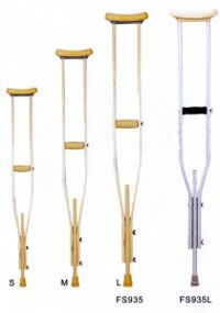 Nạng nhôm inox NN 0008