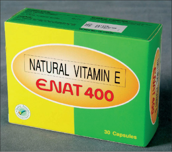 Natural Vitamin E ENAT 400