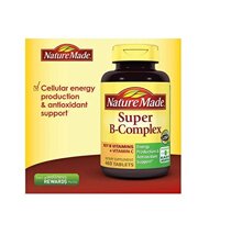 Nature Made Super B-complex – Viên uống bổ sung vitamin B giúp tăng cư...