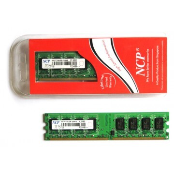 RAM NCP DDR2 1GB bus 800MHz - PC2 6400