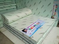 Nệm cao su non than hoạt tính Thắng Lợi 180x200x15cm