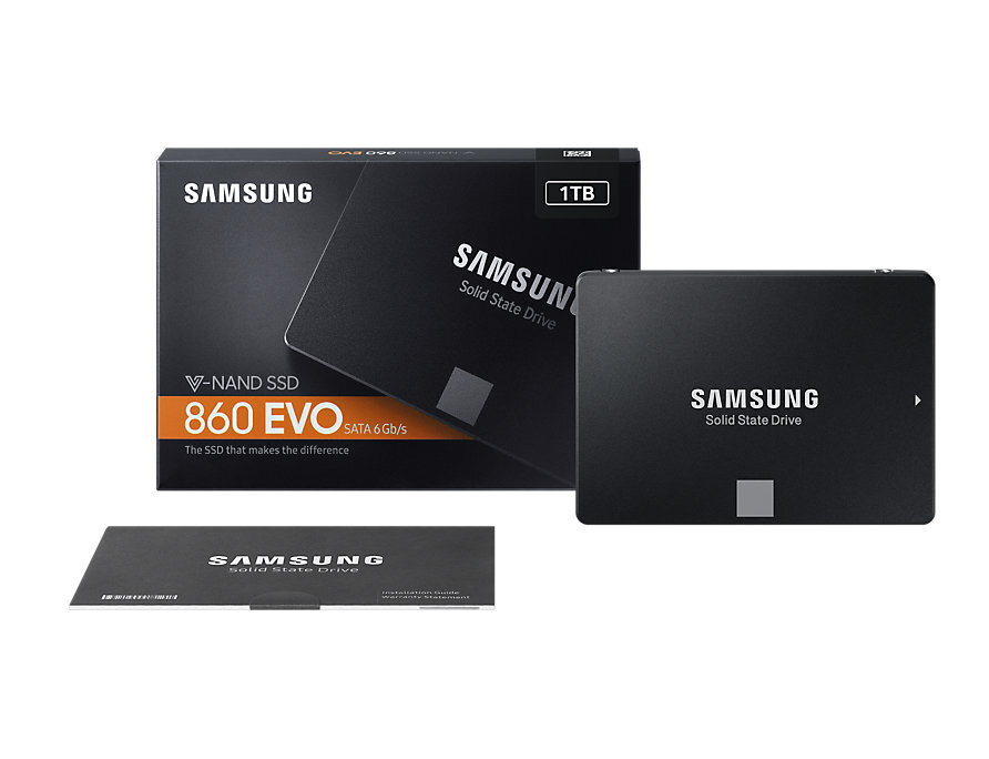 Ổ Cứng SSD Samsung 860 evo 1TB 2.5-inch sata iii MZ-76E1T0BW 