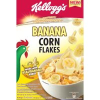 Ngũ cốc ăn sáng dinh dưỡng vị chuối Kellogg's Flakes Banana 180g