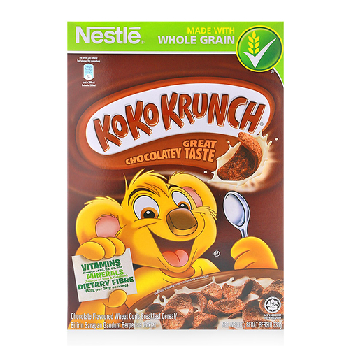 Ngũ cốc ăn sáng Koko Krunch vị sô cô la Nestlé hộp 330g