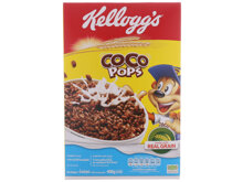 Ngũ cốc Kellogg's Coco Pops vị socola hộp 400g