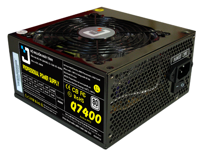 Nguồn JeTek Q7400 - 400W