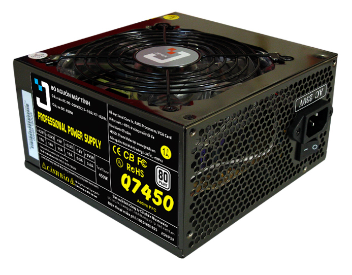 Nguồn Jetek Q7450 - 450W