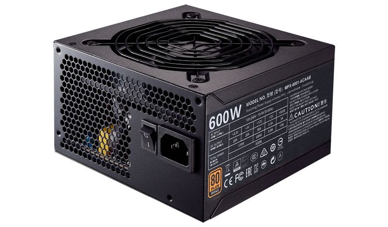 Nguồn - Power Supply CoolerMaster MWE 600 White V2