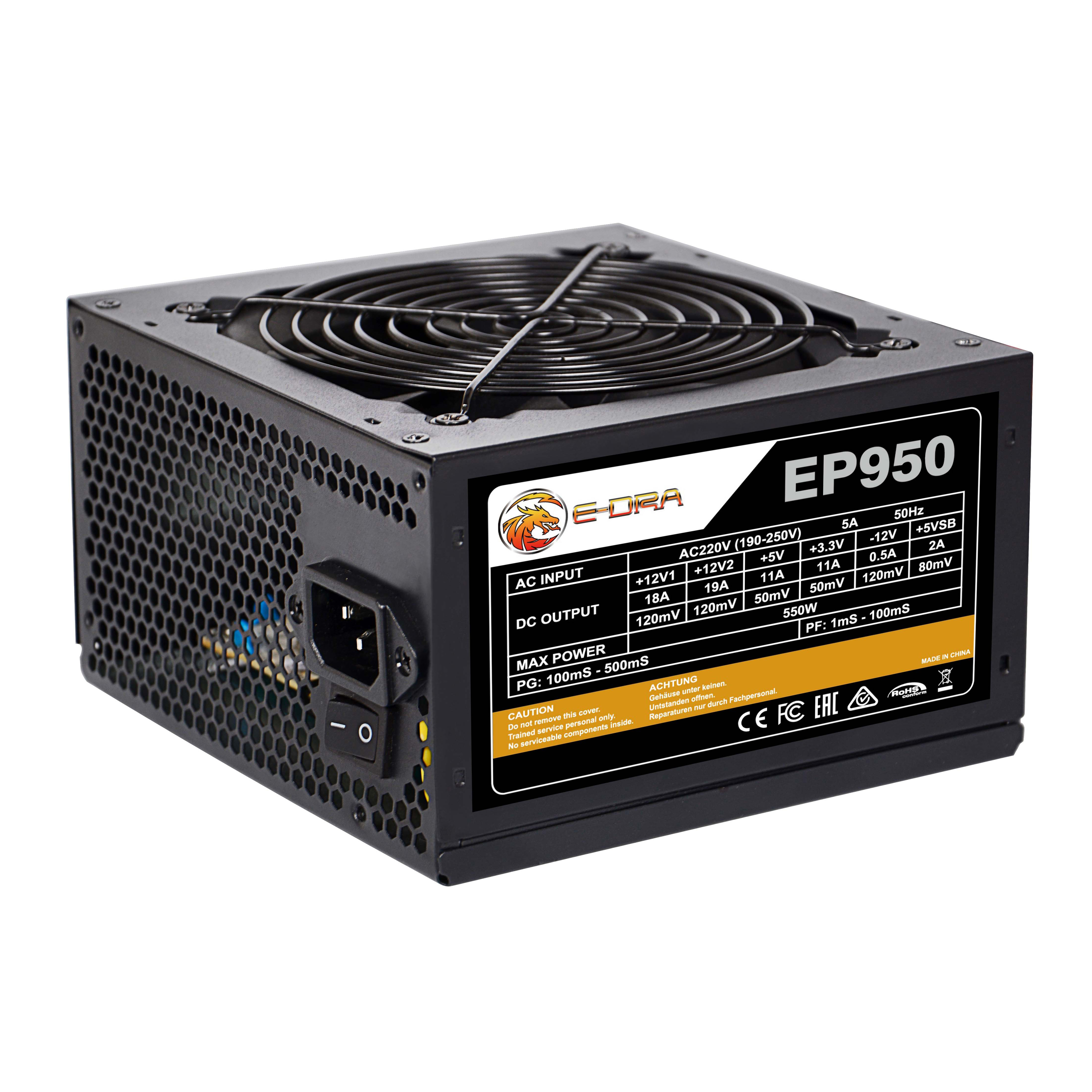 Nguồn - Power Supply E-Dra EP950 550W