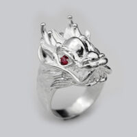 Nhẫn bạc nam Hiểu Minh NA578