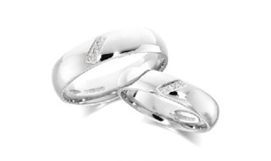 Nhẫn đôi Bạc Hiểu Minh NC002 Mãi Mãi Bên Nhau