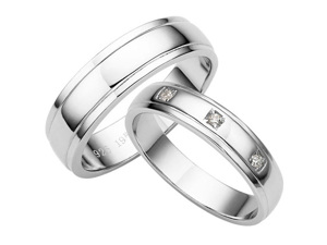 Nhẫn đôi Bạc Hiểu Minh NC054s Yêu Anh Đi