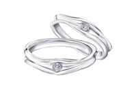 Nhẫn đôi Bạc Hiểu Minh NC432 Chung Tình