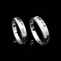Nhẫn đôi Bạc Hiểu Minh NC459 Nắm Tay Anh