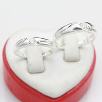 Nhẫn đôi Bạc Hiểu Minh NC493 Hạnh Phúc Trong Anh