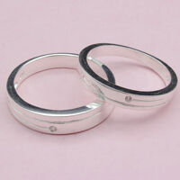 Nhẫn đôi Bạc Hiểu Minh NC537 Con Đường