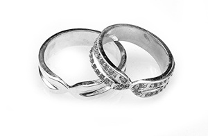 Nhẫn đôi Bạc Hiểu Minh NC557 Nguyện Ước