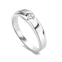 Nhẫn nam bạc Hiểu Minh NA086S