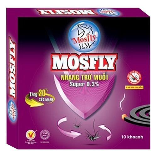 Nhang trừ muỗi Mosfly hộp 10 Khoanh