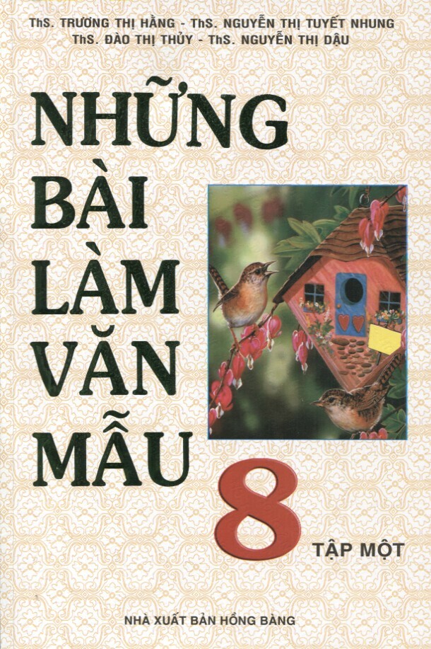 Những bài văn mẫu 8 tập 1